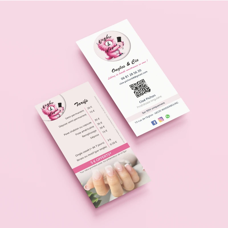 flyers ongles et cie